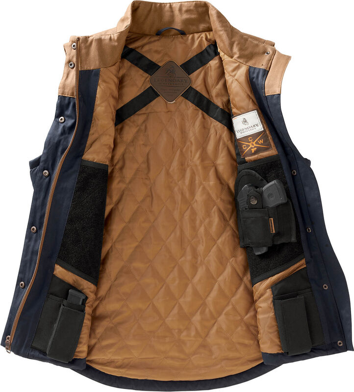 Women's Concealed Carry Western Puffer Vest image number 2
