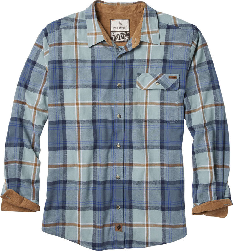 Men's Buck Camp Flannel Shirt image number 0