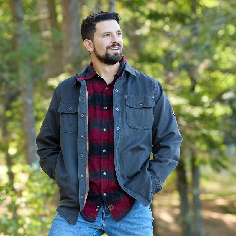 Men's Concealed Carry Journeyman Shirt Jacket image number 2