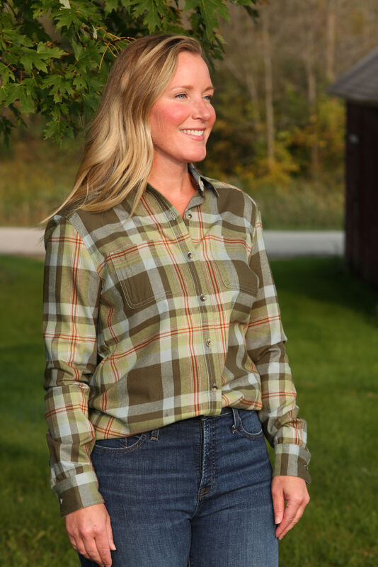 Women's Legendary Comfort Fit Flannel Shirt image number 3