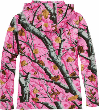 Women's Big Game Camo Power 1/4 Zip Fleece Hoodie