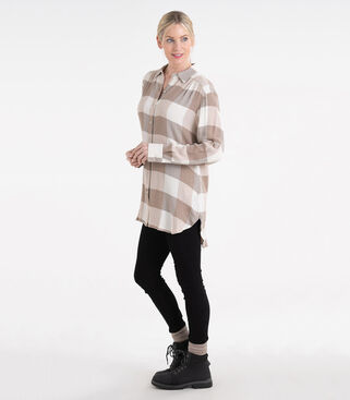 Women's Plus Size Button Down Sleeve Blouse