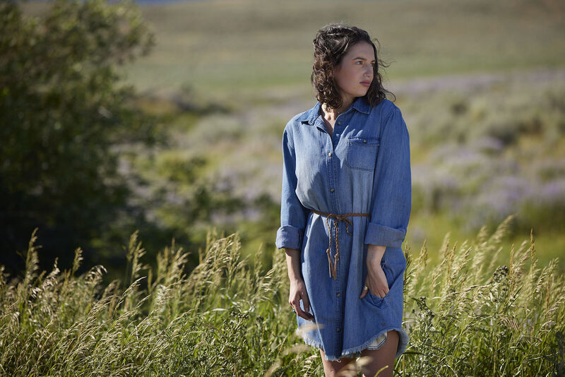Women's Open Spaces Flannel Dress image number 3