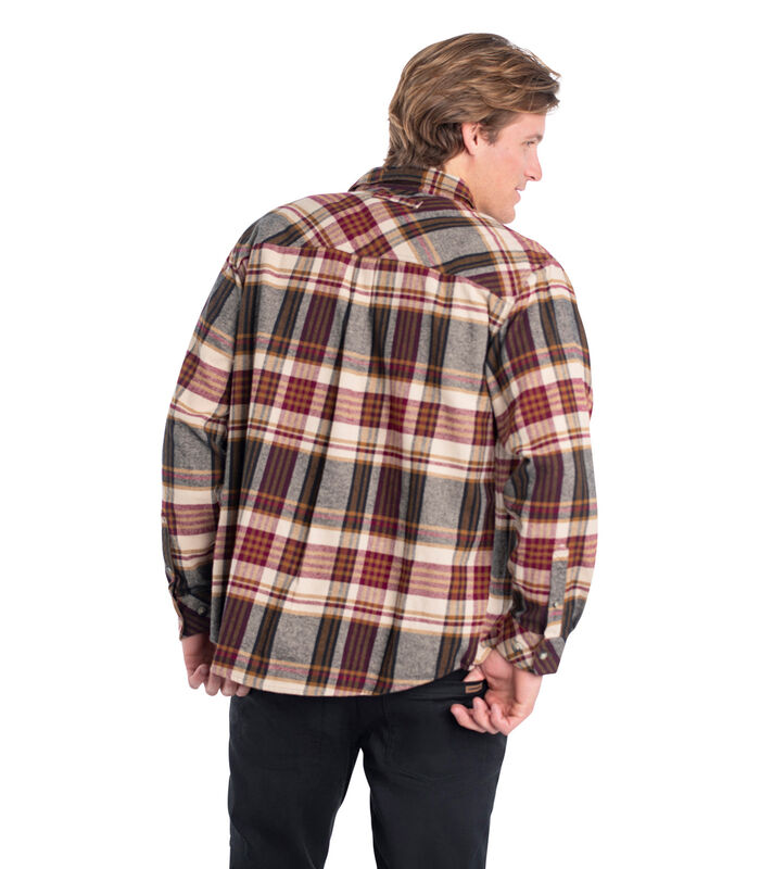 Men's Buck Camp Flannel Shirt image number 2