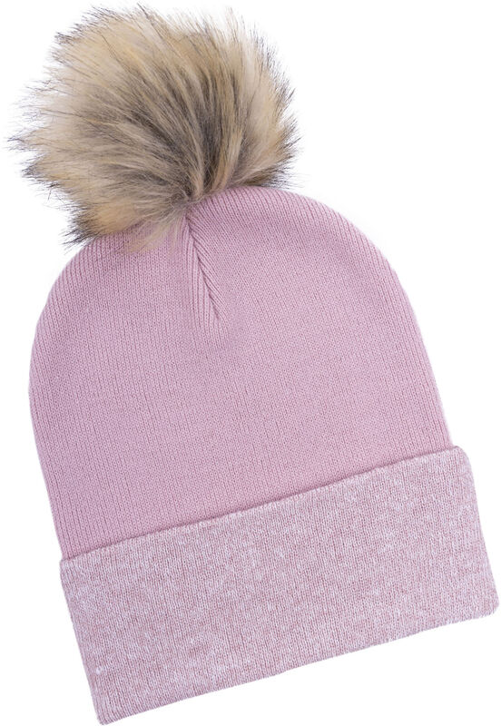 Women's Knit Beanie With Pom image number 2
