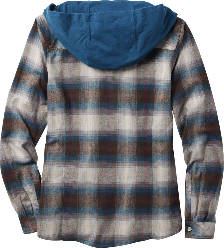 Women's Lumber Jane Hooded Flannel Shirt image number 3