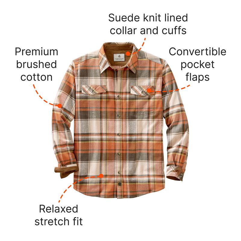 Men's Legendary Stretch Flannel Shirt image number 4