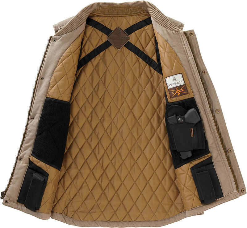 Men's Concealed Carry Canvas Cross Trail Vest image number 2