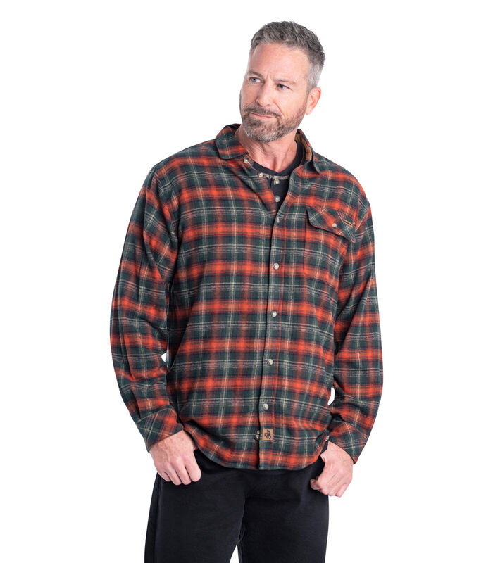 Men's Buck Camp Flannel Shirt image number 1