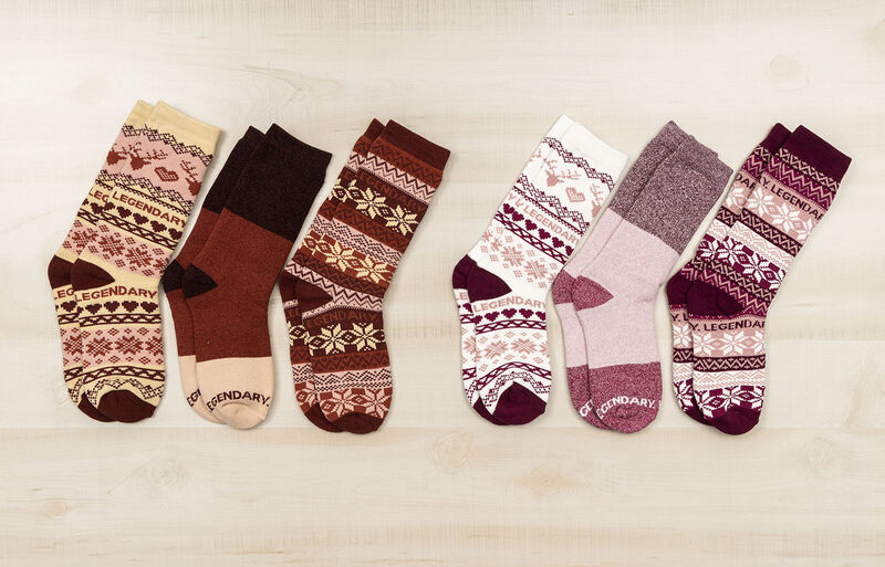 Women's Toasty Toes 3-Pack of Socks image number 2
