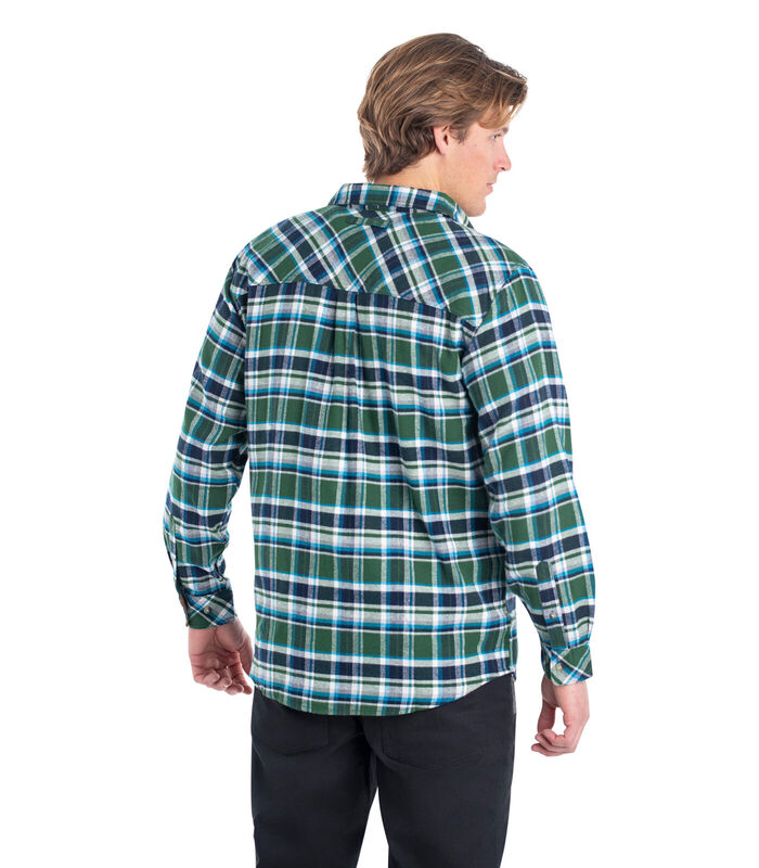 Men's Buck Camp Flannel Shirt image number 3