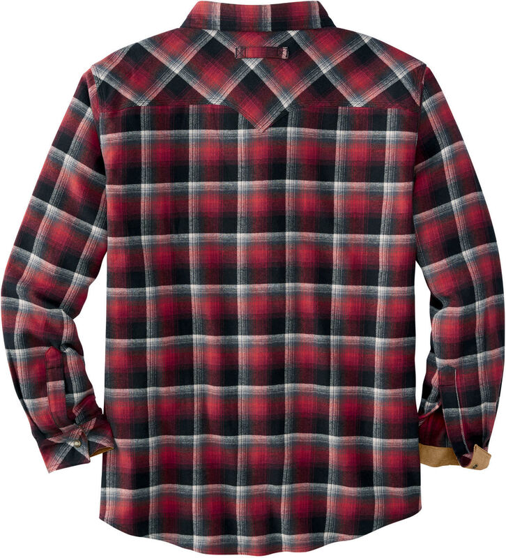 Men's Stockyards Shotgun Western Flannel Shirt image number 1