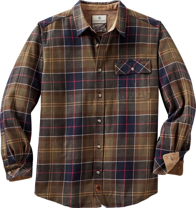 Men's Buck Camp Flannel Shirt image number 0