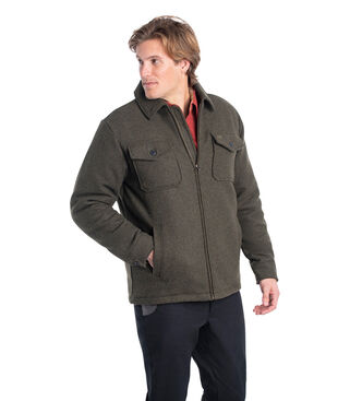 Men's Tough as Buck Outdoorsman Berber Lined Wool Jacket