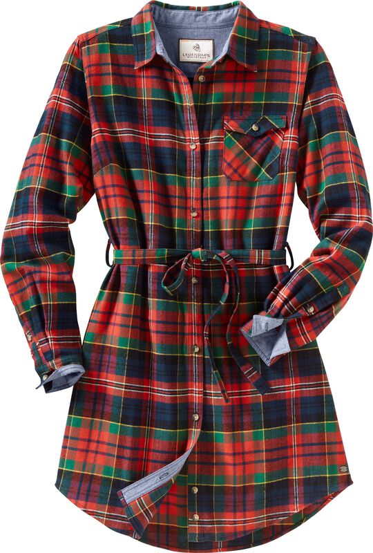 Women's Open Spaces Flannel Dress image number 0