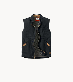 Men's Canvas Cross Trail Workwear Vest