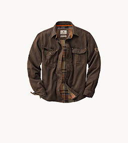 Men's Journeyman Flannel Lined Shirt Jacket